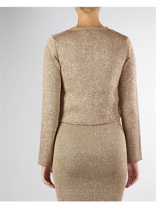 Lurex knit jacket with micro sequins Simona Corsellini SIMONA CORSELLINI | Jacket | GIO0301C0330025118